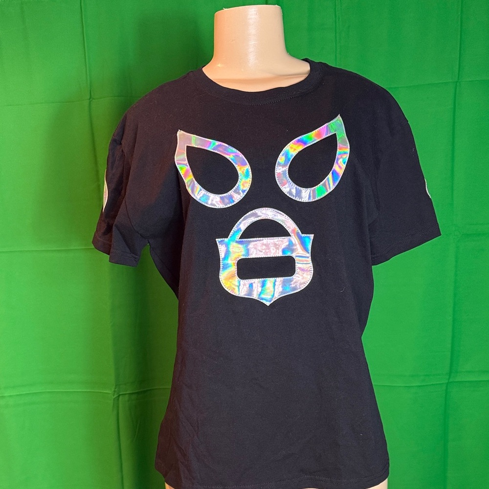 Women Black Graphic T-Shirt